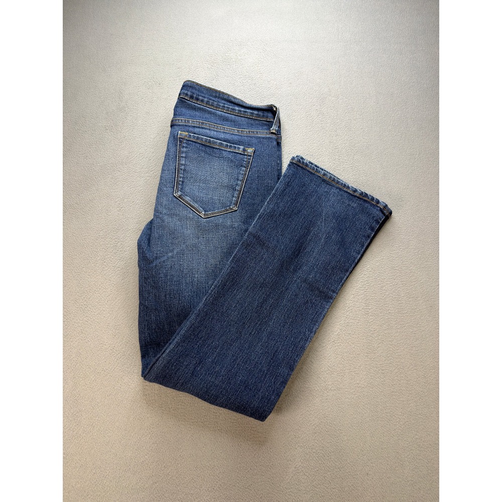 Old Navy Original Bootcut Jeans Mid Rise Size 10 Blue Potrero Wash Stretch Denim